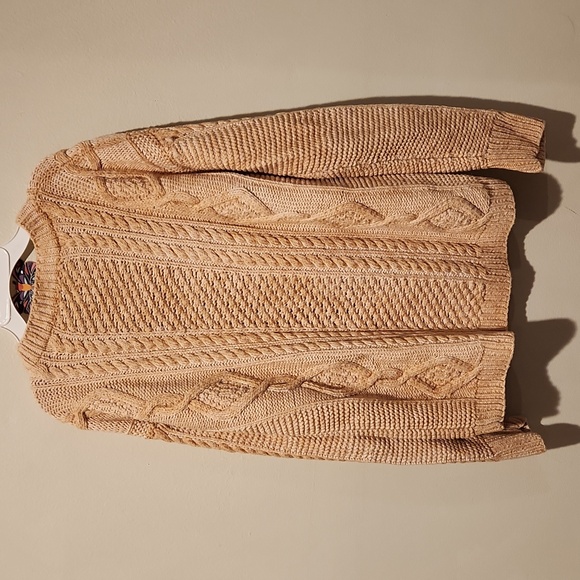 ❤️ J CREW HAND KNIT CABLE KNIT SWEATER, SMALL - Picture 7 of 7